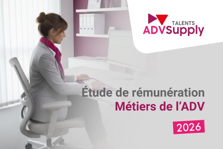 Étude des salaires de l’ADV en 2026 : 6 métiers décryptés