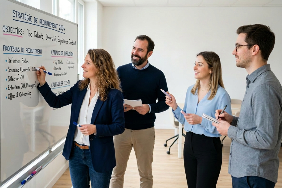 Construire sa stratégie de recrutement